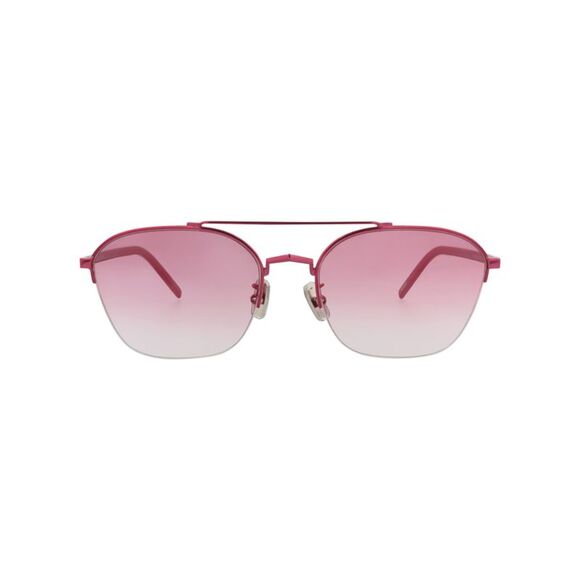 Aviator-Frame Metal Sunglasses
